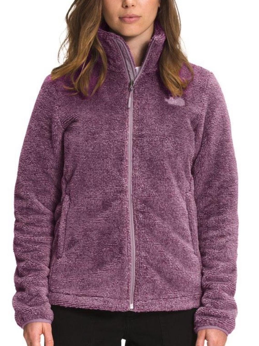 The North Face Osito High-Pile Fleece Jacket Purple - Medium